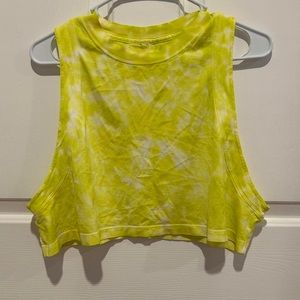 lululemon - all yours crop tie dye tank
